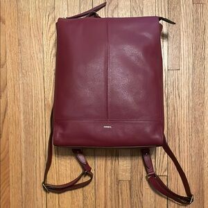 Fossil - Elina Backpack Burgundy